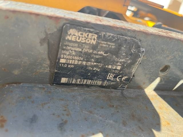 Wacker Neuson DPU 80 - Δονητική πλάκα: φωτογραφία 4 Wacker Neuson DPU 80 - Δονητική πλάκα: φωτογραφία 4