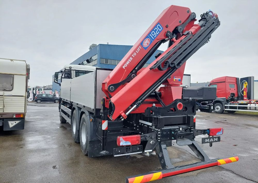 MAN TGS 26.440 BL 6x4 HDS HMF 1920 K3 żuraw kran żuraw samochodowy crane - Φορτηγό με ανοιχτή καρότσα, Φορτηγό με γερανό: φωτογραφία 5 MAN TGS 26.440 BL 6x4 HDS HMF 1920 K3 żuraw kran żuraw samochodowy crane - Φορτηγό με ανοιχτή καρότσα, Φορτηγό με γερανό: φωτογραφία 5