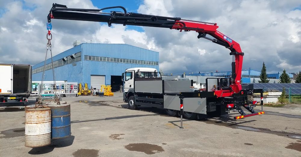 MAN TGS 26.440 BL 6x4 HDS HMF 1920 K3 żuraw kran żuraw samochodowy crane - Φορτηγό με ανοιχτή καρότσα, Φορτηγό με γερανό: φωτογραφία 2 MAN TGS 26.440 BL 6x4 HDS HMF 1920 K3 żuraw kran żuraw samochodowy crane - Φορτηγό με ανοιχτή καρότσα, Φορτηγό με γερανό: φωτογραφία 2