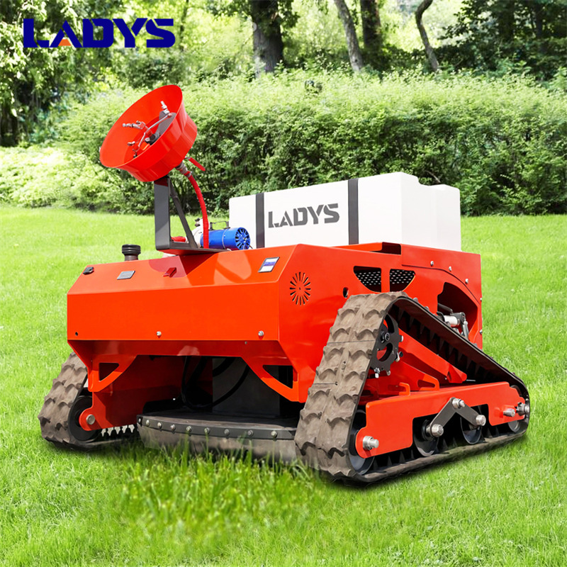 LADYS LD1000 Multi-function remote control lawn mower Track crawler gasoline gas All-terrain Agricultural Sprayers Pesticide spraying lawn mower for sale - Χλοοκοπτικό: φωτογραφία 1 LADYS LD1000 Multi-function remote control lawn mower Track crawler gasoline gas All-terrain Agricultural Sprayers Pesticide spraying lawn mower for sale - Χλοοκοπτικό: φωτογραφία 1