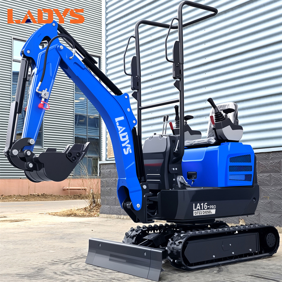 LADYS LA16Pro Mini Excavator Digger Miniexcavadora EPA Kubota Engine Mini Excavator For Sale With Mini Excavator Attachment Set - Μίνι εκσκαφέας: φωτογραφία 5 LADYS LA16Pro Mini Excavator Digger Miniexcavadora EPA Kubota Engine Mini Excavator For Sale With Mini Excavator Attachment Set - Μίνι εκσκαφέας: φωτογραφία 5