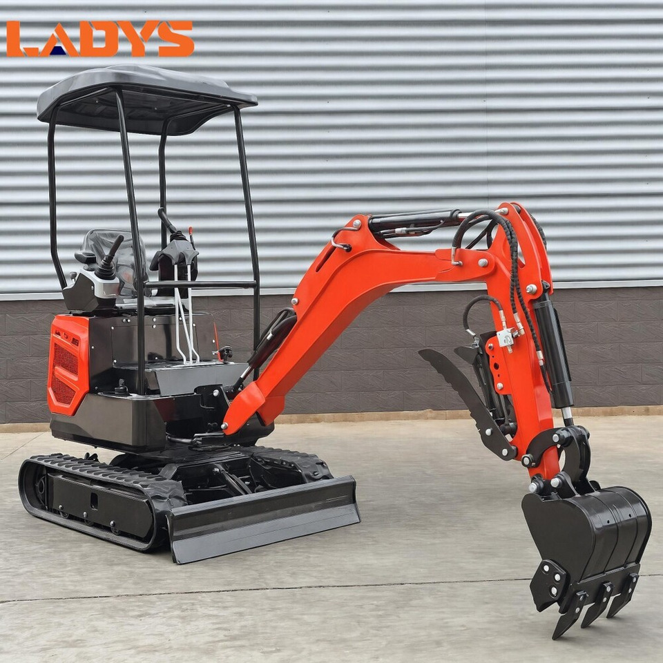 LADYS Mini Excavator Digger Miniexcavadora EPA Kubota Engine Chinese LADYS DY18 Mini Excavator For Sale With Mini Excavator Attachment Set - Μίνι εκσκαφέας: φωτογραφία 5 LADYS Mini Excavator Digger Miniexcavadora EPA Kubota Engine Chinese LADYS DY18 Mini Excavator For Sale With Mini Excavator Attachment Set - Μίνι εκσκαφέας: φωτογραφία 5