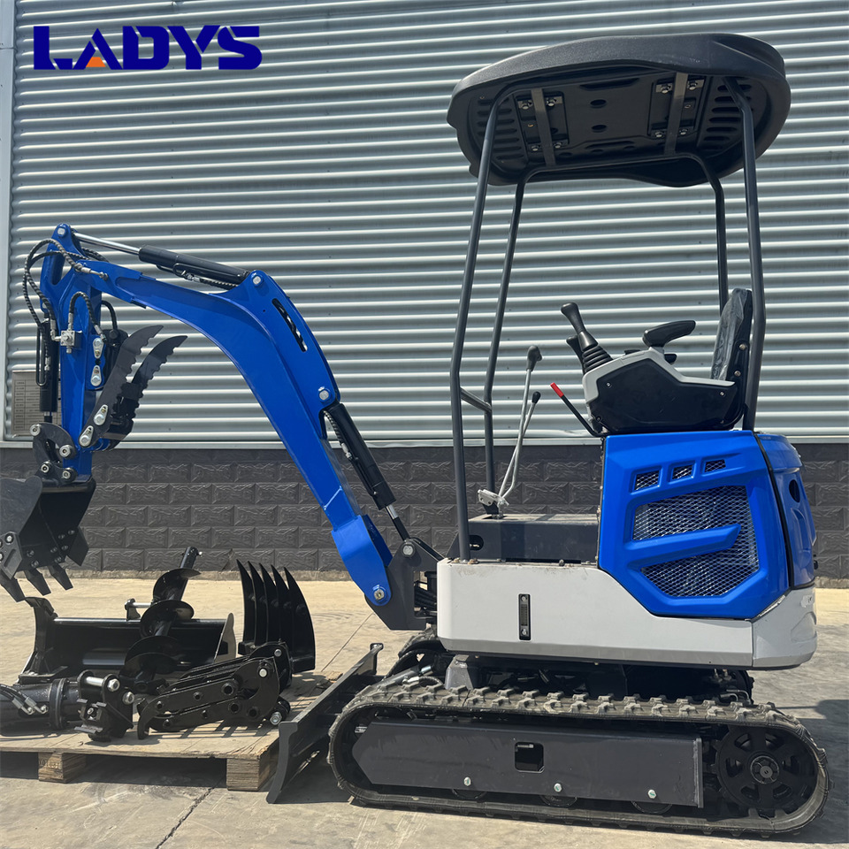 LADYS DY18Mini Excavator Digger Miniexcavadora EPA Kubota Engine Mini Excavator For Sale With Mini Excavator Attachment Set - Ερπυστριοφόρος εκσκαφέας: φωτογραφία 1 LADYS DY18Mini Excavator Digger Miniexcavadora EPA Kubota Engine Mini Excavator For Sale With Mini Excavator Attachment Set - Ερπυστριοφόρος εκσκαφέας: φωτογραφία 1