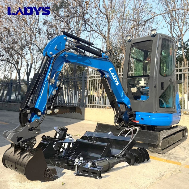 LADYS DY25U Mini Excavator Digger Miniexcavadora EPA Kubota Engine Mini Excavator For Sale With Mini Excavator Attachment Set - Ερπυστριοφόρος εκσκαφέας: φωτογραφία 1 LADYS DY25U Mini Excavator Digger Miniexcavadora EPA Kubota Engine Mini Excavator For Sale With Mini Excavator Attachment Set - Ερπυστριοφόρος εκσκαφέας: φωτογραφία 1