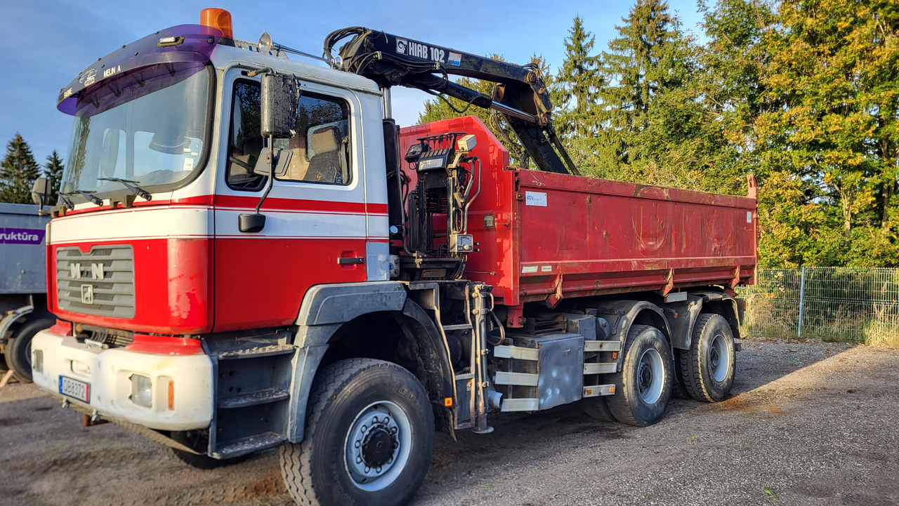 MAN 33.414 6X6 HIAB 102 33.414 - Φορτηγό ανατρεπόμενο: φωτογραφία 1 MAN 33.414 6X6 HIAB 102 33.414 - Φορτηγό ανατρεπόμενο: φωτογραφία 1