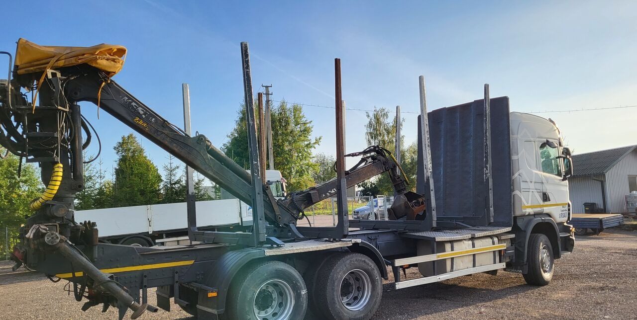 Scania G480 - Φορτηγό ξυλείας, Φορτηγό με γερανό: φωτογραφία 5 Scania G480 - Φορτηγό ξυλείας, Φορτηγό με γερανό: φωτογραφία 5