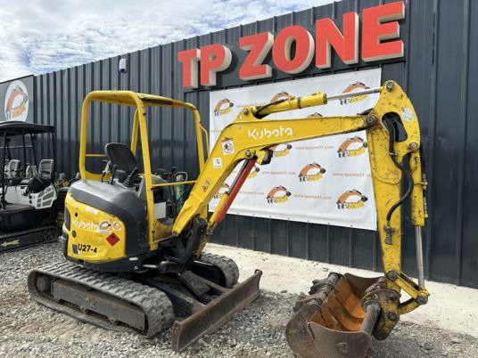 Kubota U27-4 à 19900€ HT - Μίνι εκσκαφέας: φωτογραφία 5 Kubota U27-4 à 19900€ HT - Μίνι εκσκαφέας: φωτογραφία 5