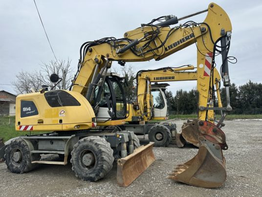 Liebherr A 914 COMPACT - Τροχοφόρος εκσκαφέας: φωτογραφία 5 Liebherr A 914 COMPACT - Τροχοφόρος εκσκαφέας: φωτογραφία 5