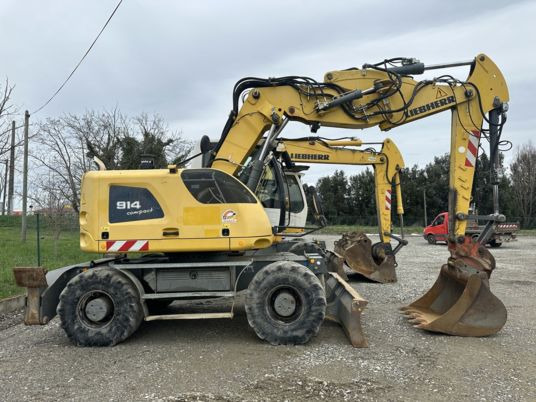 Liebherr A 914 COMPACT - Τροχοφόρος εκσκαφέας: φωτογραφία 3 Liebherr A 914 COMPACT - Τροχοφόρος εκσκαφέας: φωτογραφία 3
