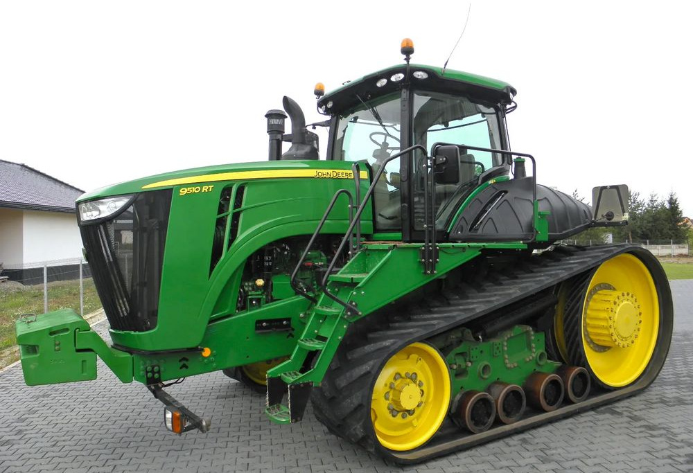 John Deere 9510RT 2013 Rok, Nie Malowany, GPS, Stan Idealny - Τρακτέρ: φωτογραφία 5 John Deere 9510RT 2013 Rok, Nie Malowany, GPS, Stan Idealny - Τρακτέρ: φωτογραφία 5
