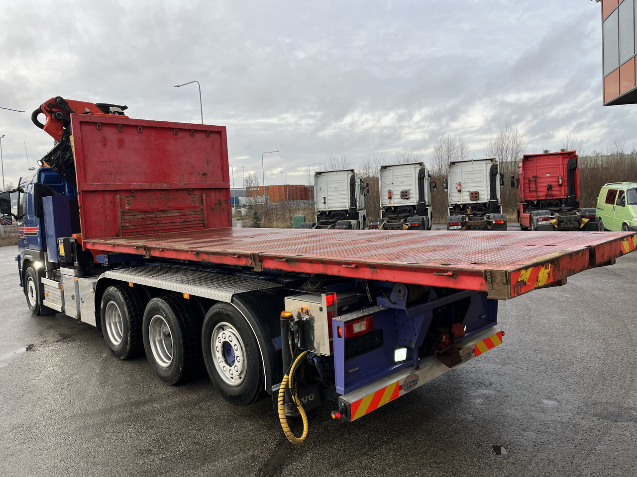 VOLVO FM 500 8X4 + Crane Palfinger PK53002SH YEAR 2016 + JIB PJ125 - Φορτηγό με γερανό: φωτογραφία 5 VOLVO FM 500 8X4 + Crane Palfinger PK53002SH YEAR 2016 + JIB PJ125 - Φορτηγό με γερανό: φωτογραφία 5