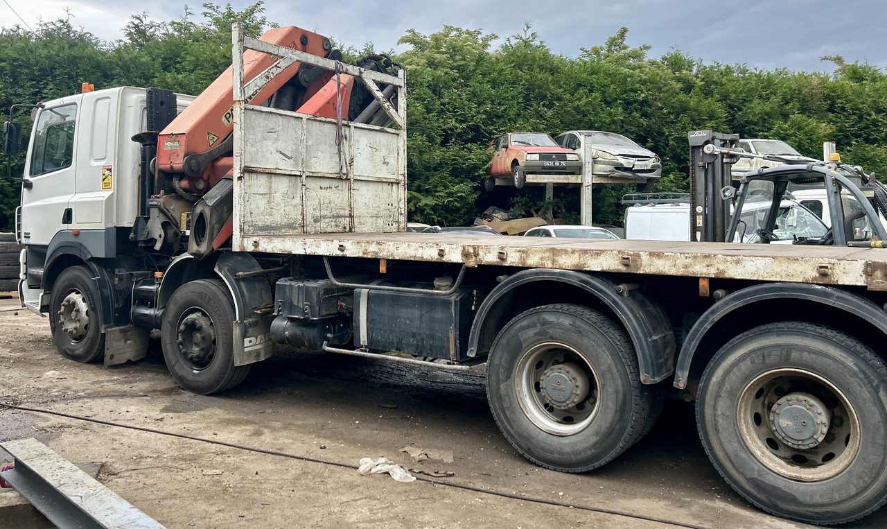 DAF Cf85 380 8x4 plateau grue Palfinger pk44002 - Φορτηγό με ανοιχτή καρότσα, Φορτηγό με γερανό: φωτογραφία 4 DAF Cf85 380 8x4 plateau grue Palfinger pk44002 - Φορτηγό με ανοιχτή καρότσα, Φορτηγό με γερανό: φωτογραφία 4