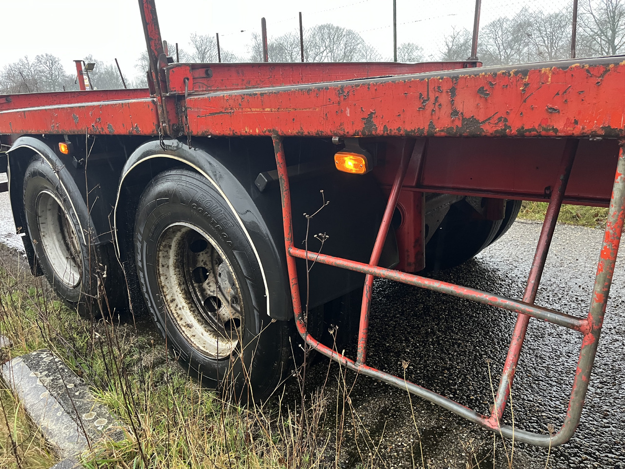 Επικαθήμενο πλατφόρμα/ Καρότσα TRAILOR 2 essieux jumelés: φωτογραφία 8