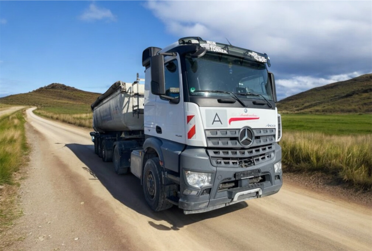 MERCEDES-BENZ 1848 Hydro Drive * Kipppumpe * Abstandstempomat - Τράκτορας: φωτογραφία 1 MERCEDES-BENZ 1848 Hydro Drive * Kipppumpe * Abstandstempomat - Τράκτορας: φωτογραφία 1
