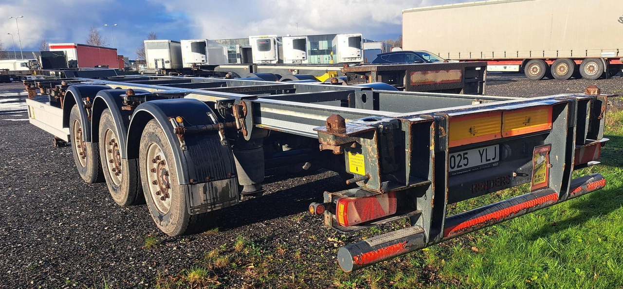 RENDERS EURO 922 - Επικαθήμενο μεταφοράς εμπορευματοκιβωτίων/ Κινητό αμάξωμα: φωτογραφία 1 RENDERS EURO 922 - Επικαθήμενο μεταφοράς εμπορευματοκιβωτίων/ Κινητό αμάξωμα: φωτογραφία 1