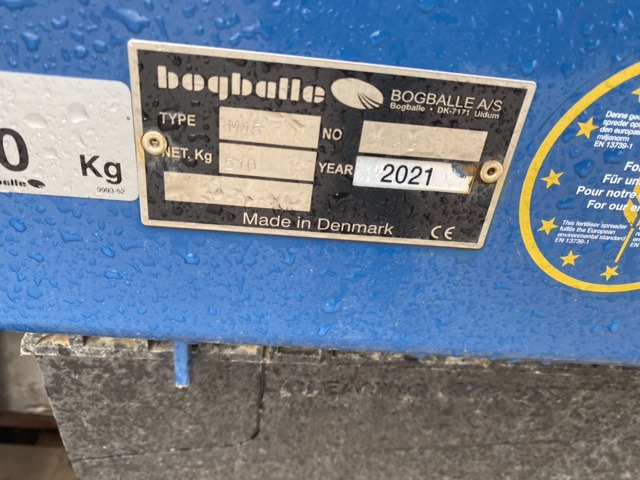 BOGBALLE M45 - Λιπασματοδιανομέας: φωτογραφία 4 BOGBALLE M45 - Λιπασματοδιανομέας: φωτογραφία 4