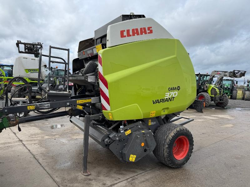 CLAAS VARIANT 370 - Χορτοδετική μηχανή στρόγγυλης μπάλας: φωτογραφία 1 CLAAS VARIANT 370 - Χορτοδετική μηχανή στρόγγυλης μπάλας: φωτογραφία 1
