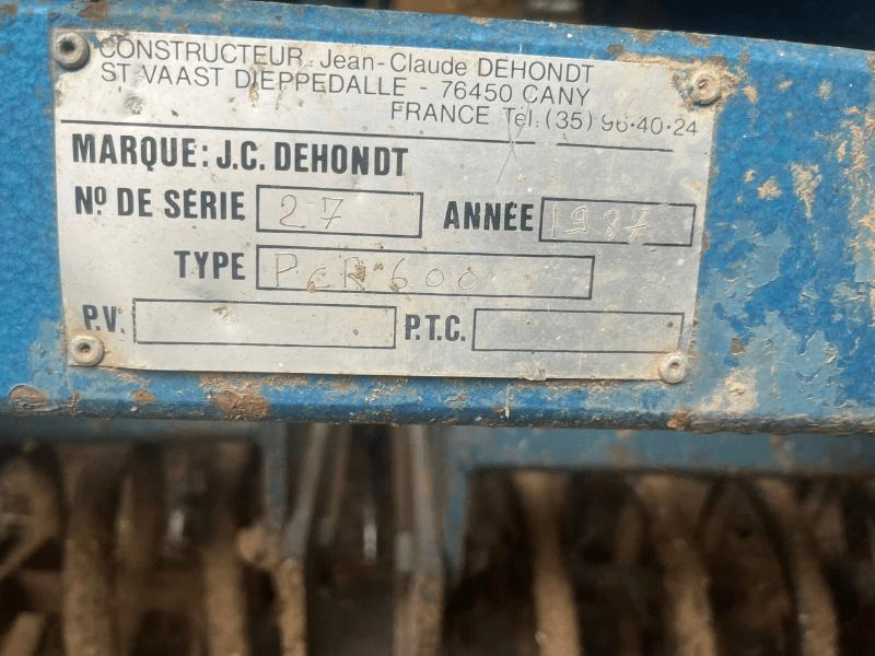 DEHONDT PCR600 - Μηχανή οργώματος: φωτογραφία 2 DEHONDT PCR600 - Μηχανή οργώματος: φωτογραφία 2