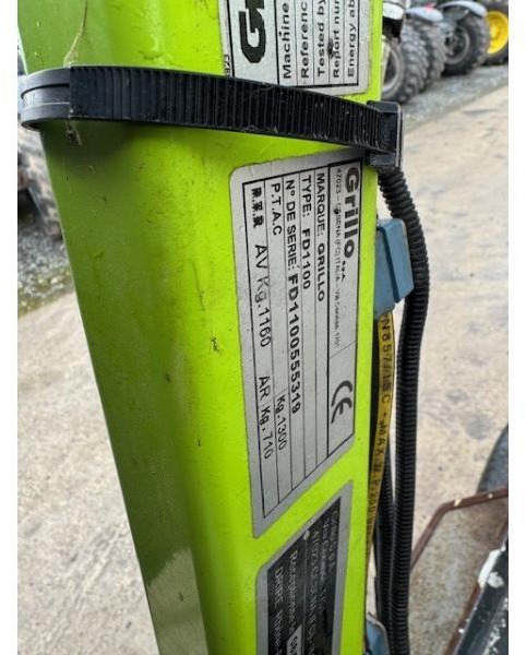 Χλοοκοπτικό GRILLO FD1100: φωτογραφία 8