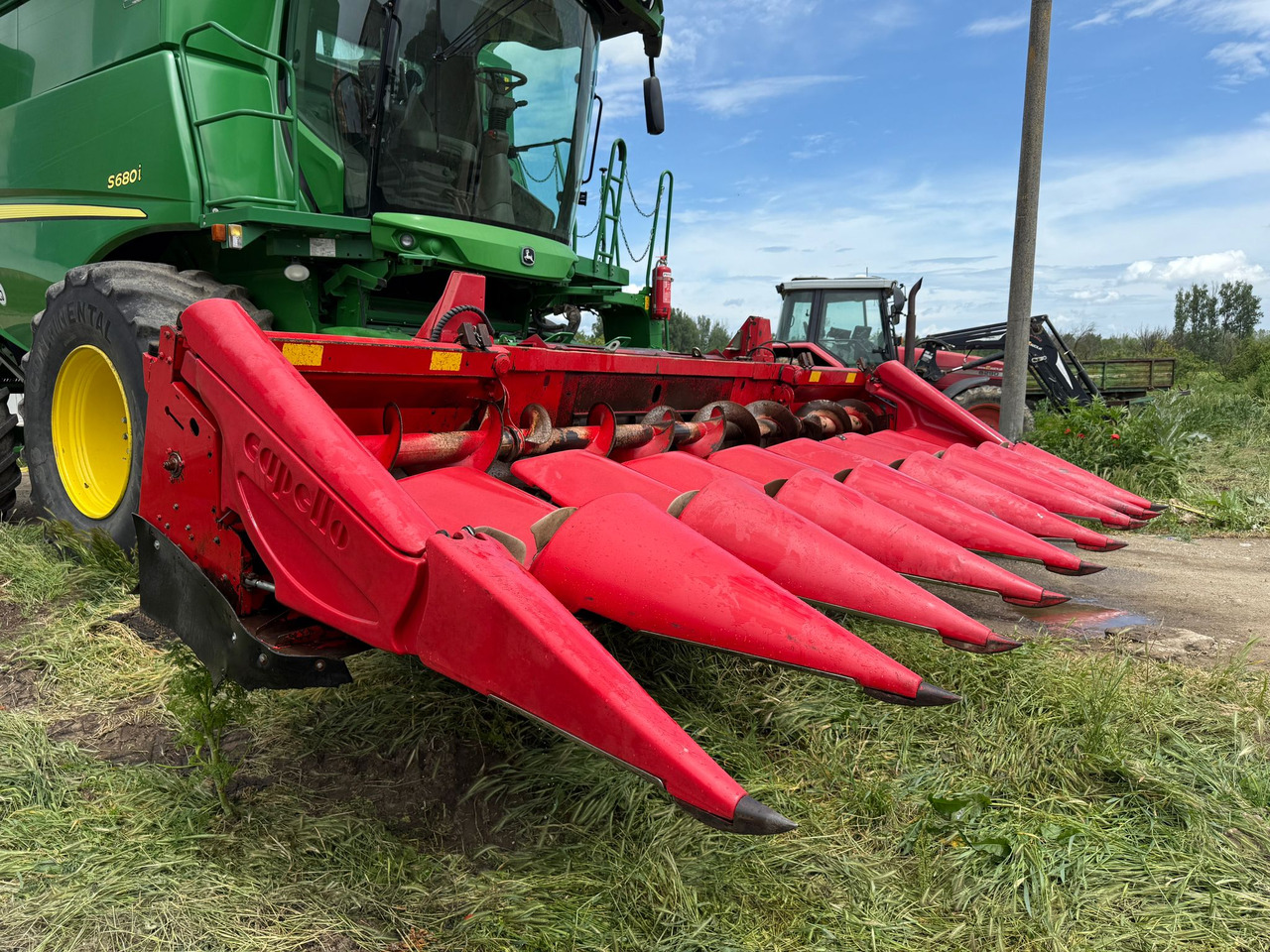 Hydraulic folding corn header Capello Quasar - Καλαμποκομαχαιρο: φωτογραφία 4 Hydraulic folding corn header Capello Quasar - Καλαμποκομαχαιρο: φωτογραφία 4