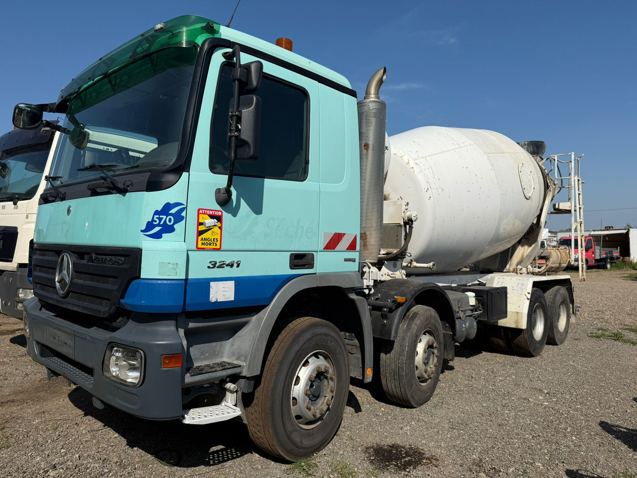MERCEDES BENZ 3241 CONCRETE MIXER - Μπετονιέρα φορτηγό: φωτογραφία 1 MERCEDES BENZ 3241 CONCRETE MIXER - Μπετονιέρα φορτηγό: φωτογραφία 1