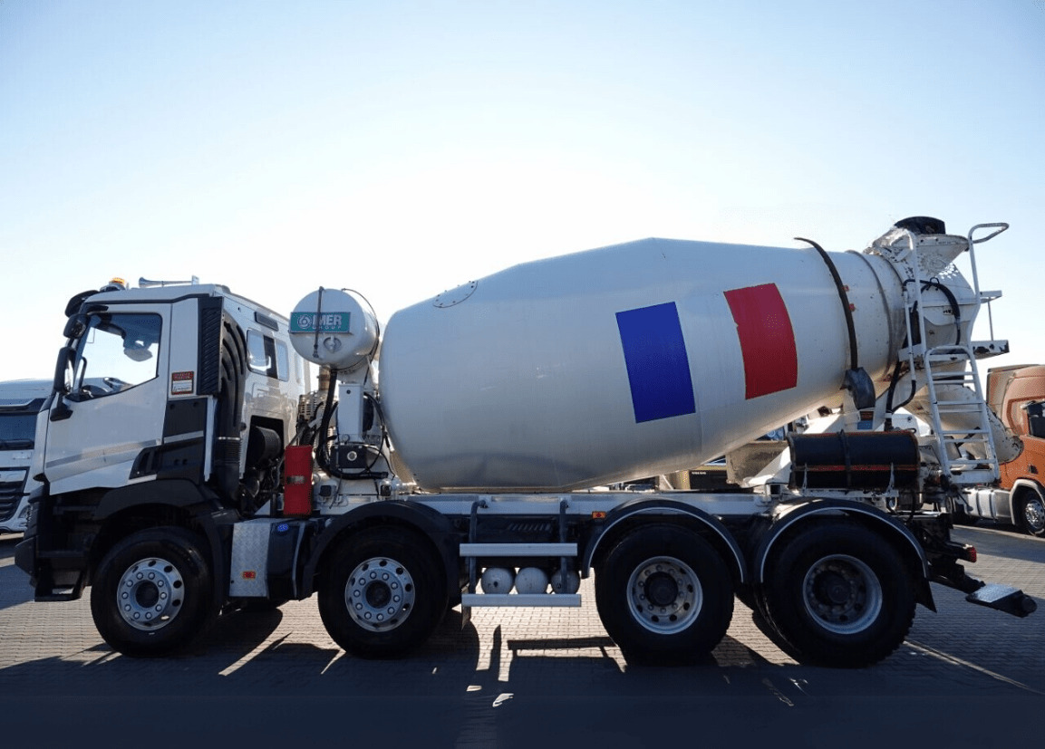 Renault C 430 8×4 Beton Mixer 9m3, TOP !!! - Μπετονιέρα φορτηγό: φωτογραφία 4 Renault C 430 8×4 Beton Mixer 9m3, TOP !!! - Μπετονιέρα φορτηγό: φωτογραφία 4