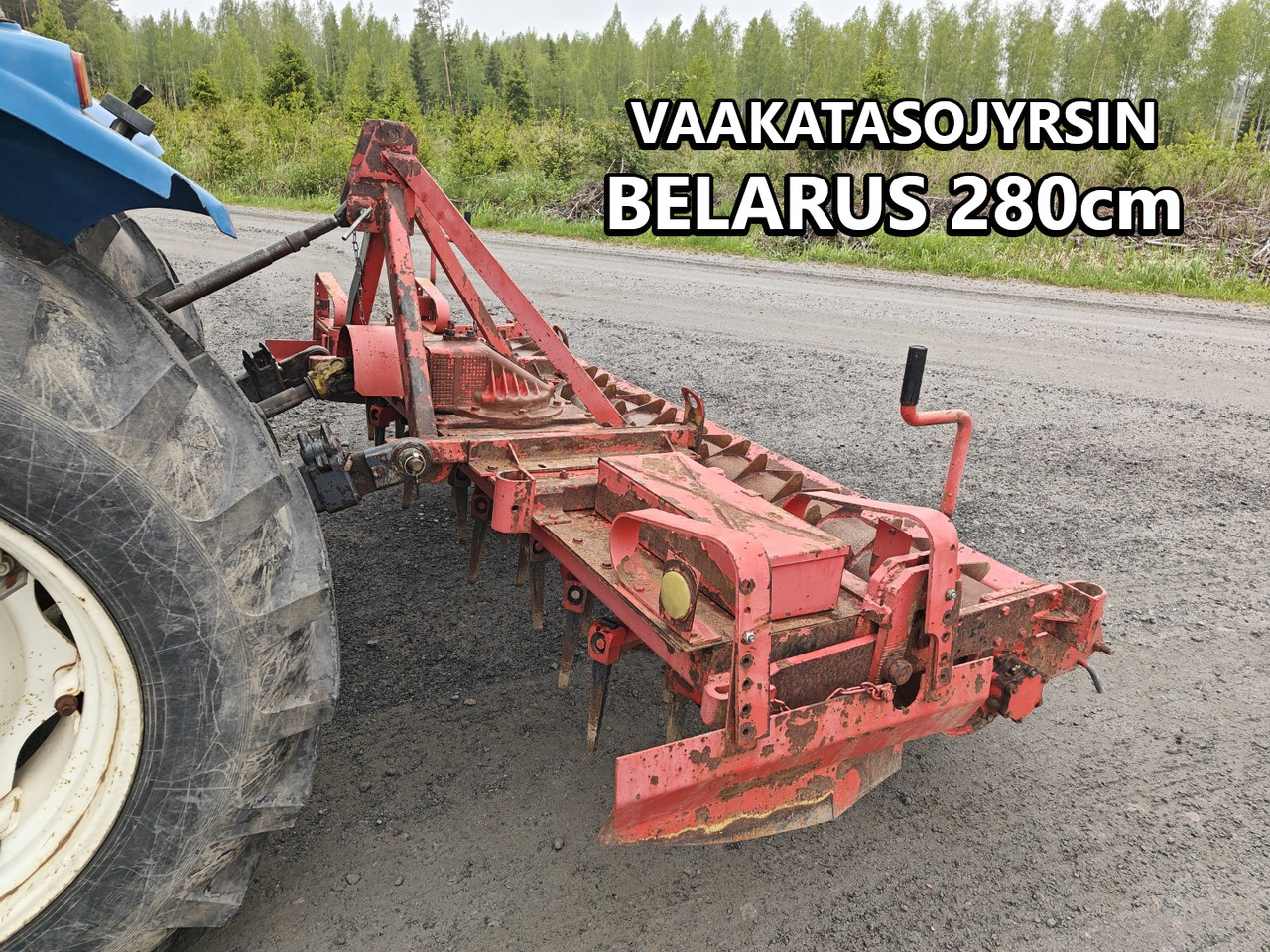 Belarus 280cm vaakatasojyrsin haineväpakkerilla, katso video! - Σβολοκόπτης: φωτογραφία 1 Belarus 280cm vaakatasojyrsin haineväpakkerilla, katso video! - Σβολοκόπτης: φωτογραφία 1