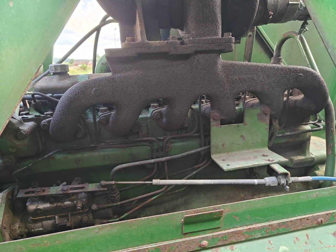 Κινητήρας για Θεριζοαλωνιστική μηχανή John Deere 965 täydellinen moottori, 6-sylinterinen turbo, katso video!: φωτογραφία 6