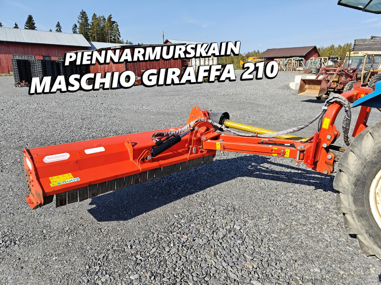 MASCHIO GASPARDO Giraffa 210 - Χορτοκοπτικό: φωτογραφία 1 MASCHIO GASPARDO Giraffa 210 - Χορτοκοπτικό: φωτογραφία 1