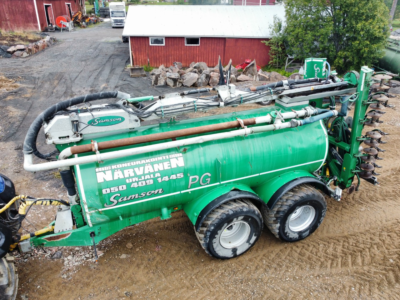 Κοπροδιανομέας υγρής κοπριάς SAMSON PG18: φωτογραφία 8