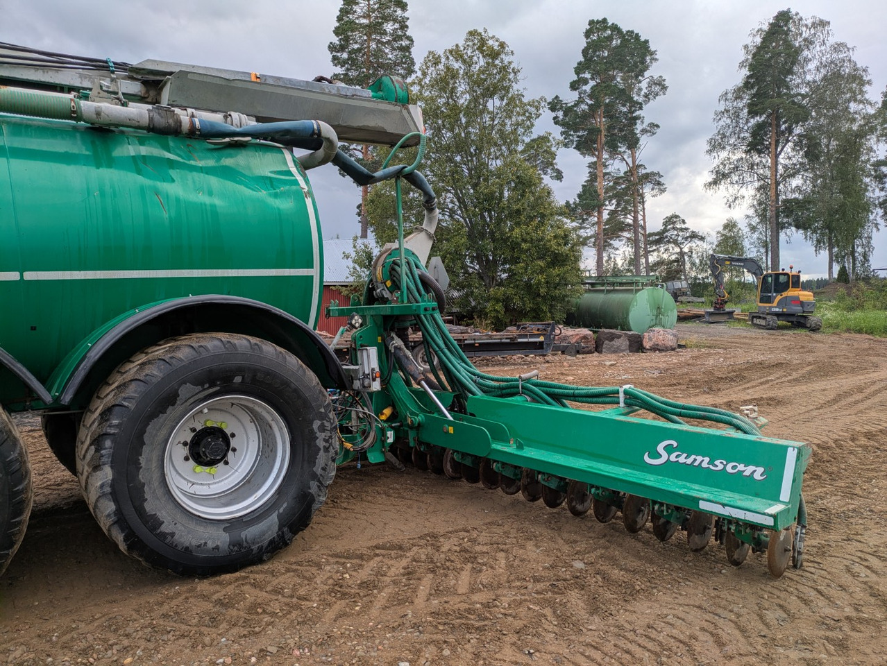 Κοπροδιανομέας υγρής κοπριάς SAMSON PG18: φωτογραφία 20