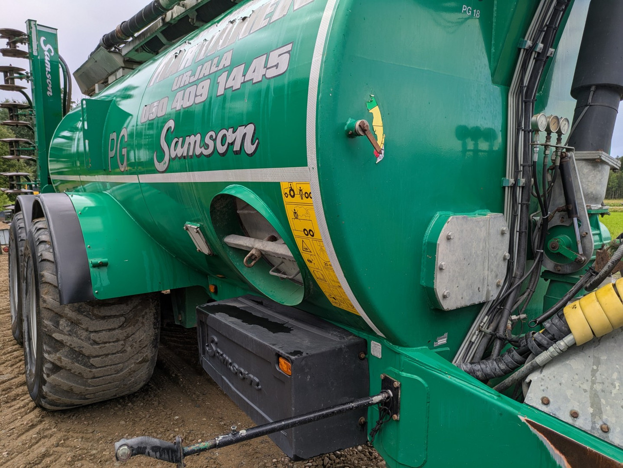 Κοπροδιανομέας υγρής κοπριάς SAMSON PG18: φωτογραφία 19