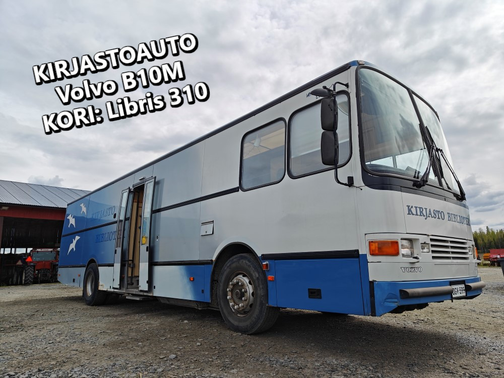 Volvo B10M kirjastoauto - Kori Libris 310 - Λεωφορείο: φωτογραφία 1 Volvo B10M kirjastoauto - Kori Libris 310 - Λεωφορείο: φωτογραφία 1
