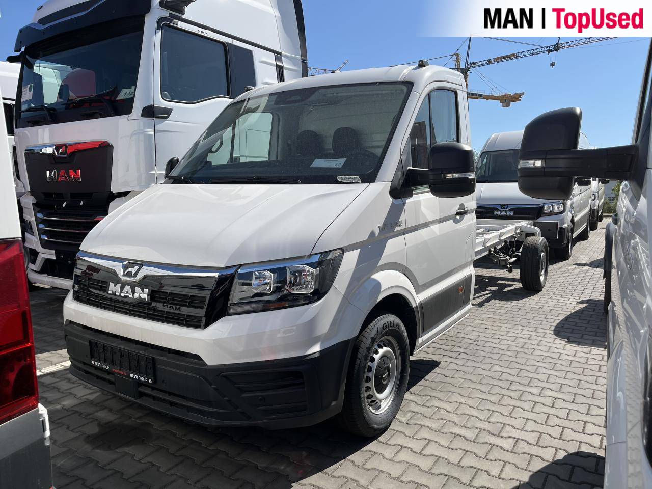 MAN TGE 3.140 4X2F SB Chassis - Βαν: φωτογραφία 1 MAN TGE 3.140 4X2F SB Chassis - Βαν: φωτογραφία 1