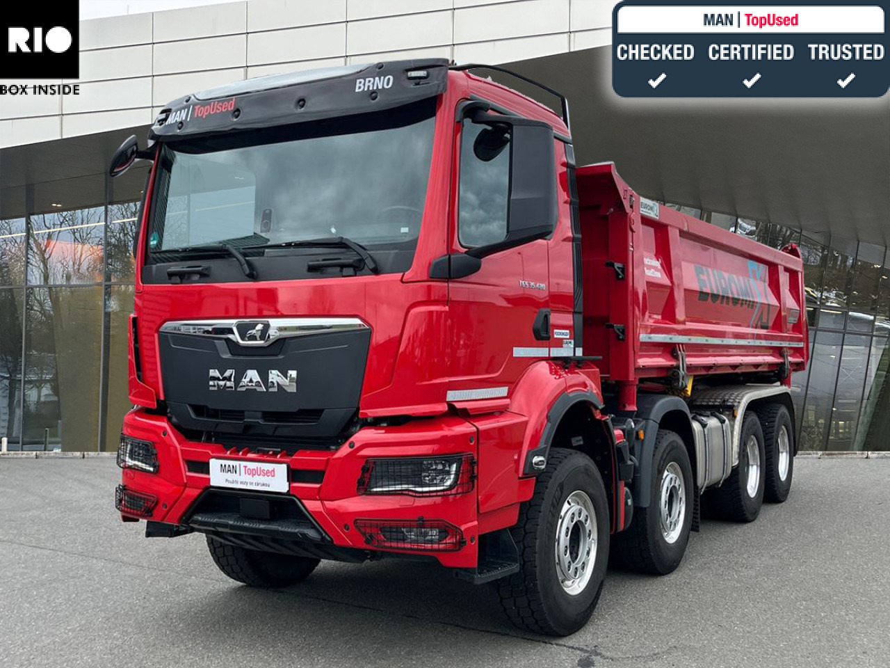 MAN TGS 35.480 8x4 BB CH WARRANTY 4/2027 Euro6 Klima - Φορτηγό ανατρεπόμενο: φωτογραφία 1 MAN TGS 35.480 8x4 BB CH WARRANTY 4/2027 Euro6 Klima - Φορτηγό ανατρεπόμενο: φωτογραφία 1