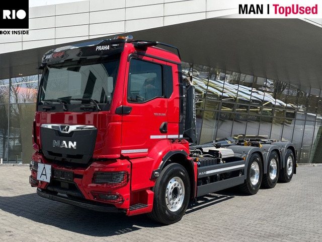 MAN TGS 35.520 8x4-4 BL CH Meiller Roll-Off Tipper - Φορτηγό φόρτωσης γάντζου: φωτογραφία 1 MAN TGS 35.520 8x4-4 BL CH Meiller Roll-Off Tipper - Φορτηγό φόρτωσης γάντζου: φωτογραφία 1