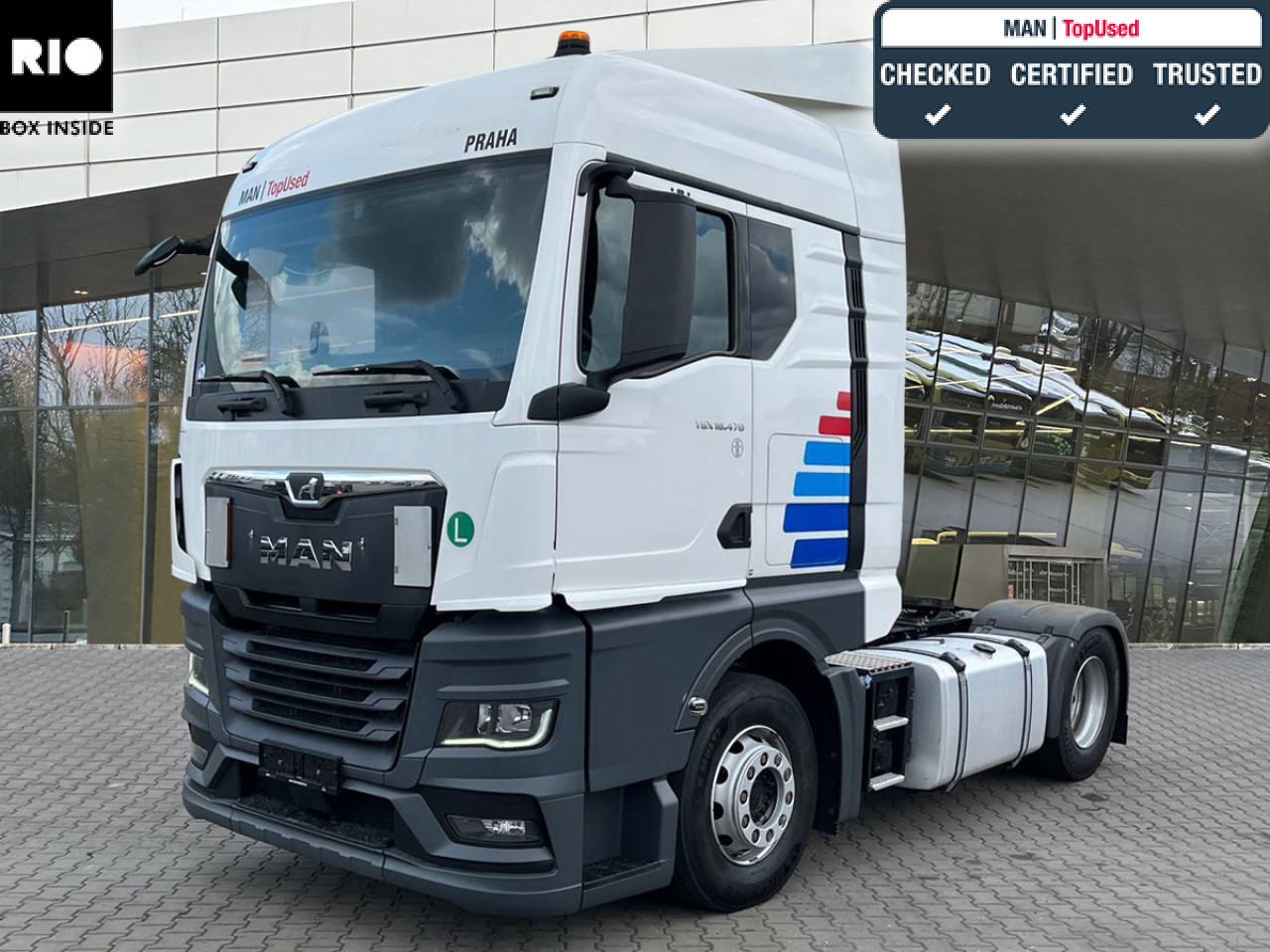 Τράκτορας MAN TGX 18.470 4x2 BL SA Euro6 Retarder Klima ZV: φωτογραφία 1