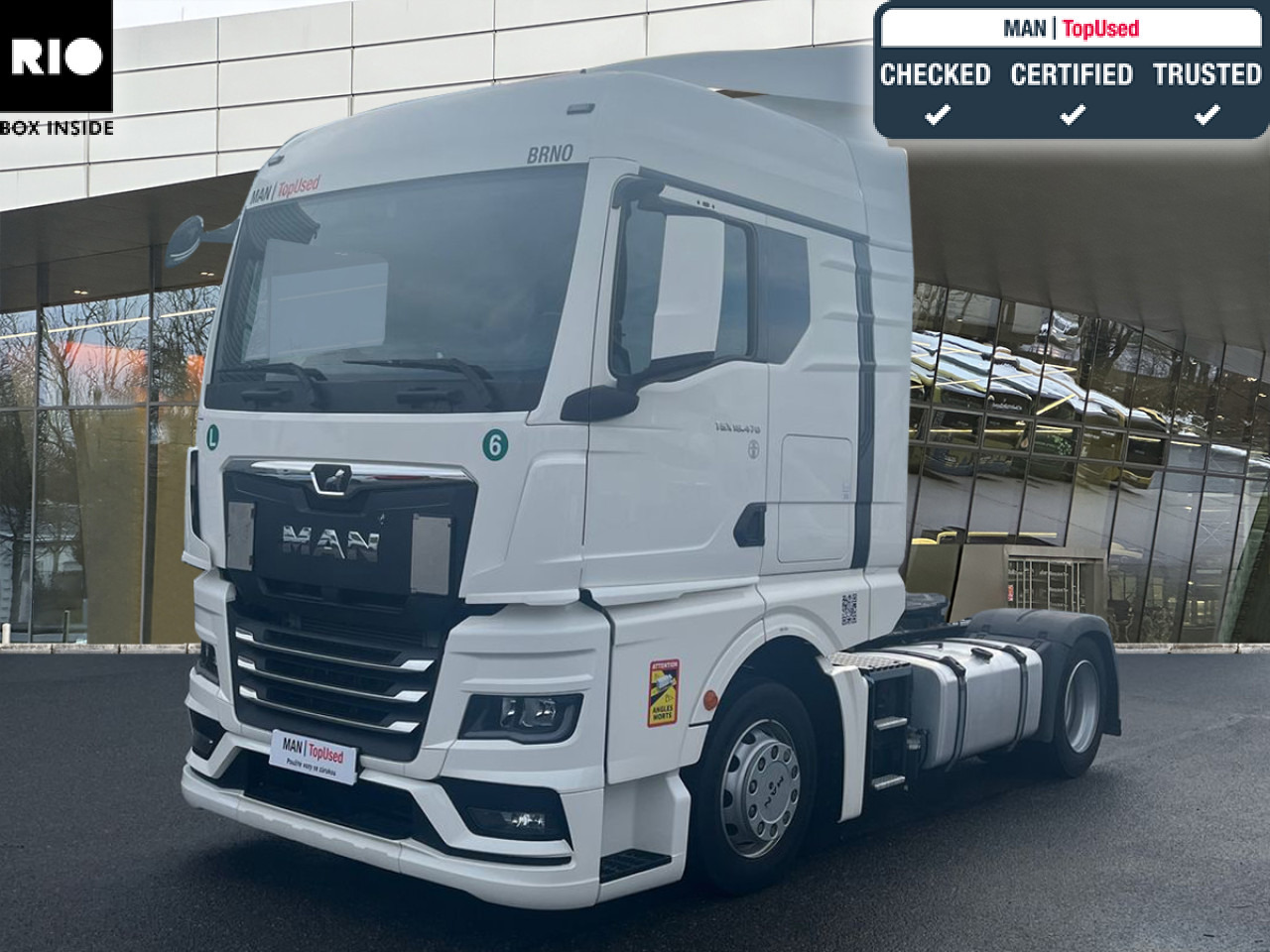 Τράκτορας MAN TGX 18.470 4x2 LL SA, zvedací točna Euro6 Klima: φωτογραφία 1