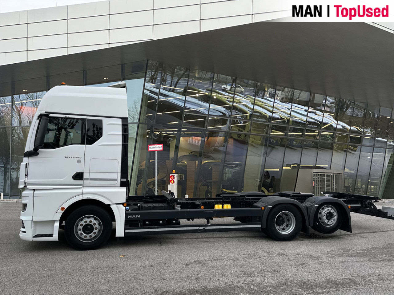 MAN TGX 26.470 6x2-2 LL CH Retarder Klima AHK ZV - Φορτηγό μεταφοράς εμπορευματοκιβωτίων/ Κινητό αμάξωμα: φωτογραφία 2 MAN TGX 26.470 6x2-2 LL CH Retarder Klima AHK ZV - Φορτηγό μεταφοράς εμπορευματοκιβωτίων/ Κινητό αμάξωμα: φωτογραφία 2