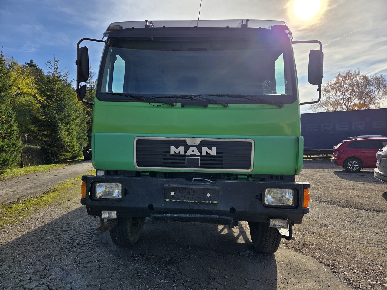 MAN 8.163 4x4 + crane FASSI F45A.22 - Φορτηγό με ανοιχτή καρότσα: φωτογραφία 2 MAN 8.163 4x4 + crane FASSI F45A.22 - Φορτηγό με ανοιχτή καρότσα: φωτογραφία 2