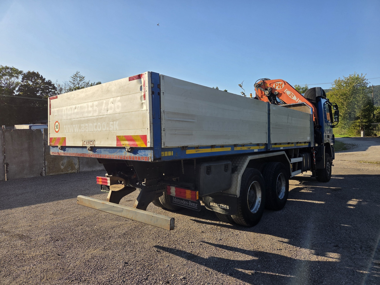 MERCEDES-BENZ ACTROS 3341 6x6 + CRANE PM 30 Radio Control - Φορτηγό με ανοιχτή καρότσα, Φορτηγό με γερανό: φωτογραφία 4 MERCEDES-BENZ ACTROS 3341 6x6 + CRANE PM 30 Radio Control - Φορτηγό με ανοιχτή καρότσα, Φορτηγό με γερανό: φωτογραφία 4