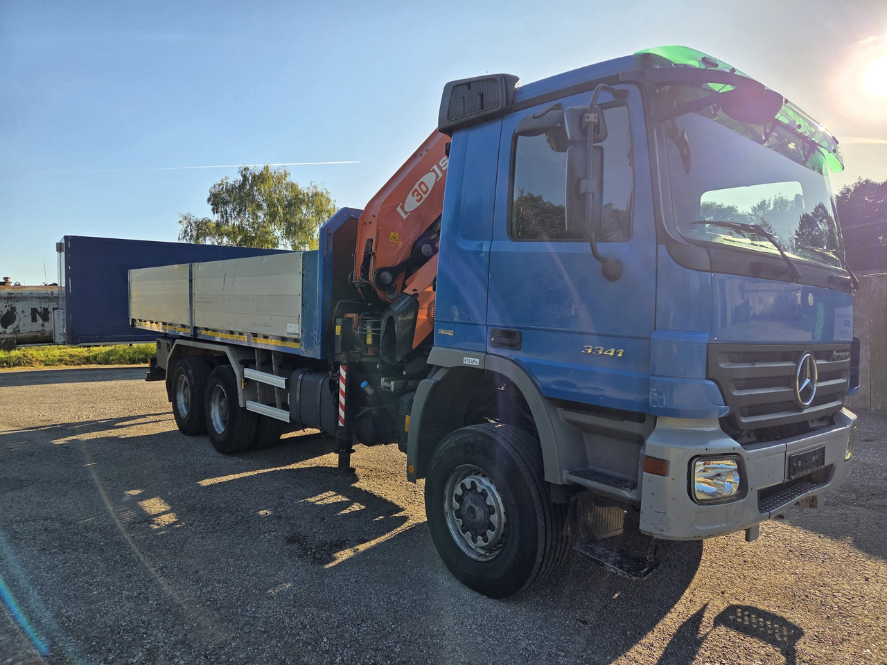 MERCEDES-BENZ ACTROS 3341 6x6 + CRANE PM 30 Radio Control - Φορτηγό με ανοιχτή καρότσα, Φορτηγό με γερανό: φωτογραφία 3 MERCEDES-BENZ ACTROS 3341 6x6 + CRANE PM 30 Radio Control - Φορτηγό με ανοιχτή καρότσα, Φορτηγό με γερανό: φωτογραφία 3