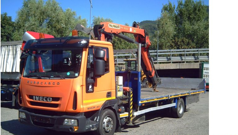 Iveco EUROCARGOeurocargo 120el22 - Φορτηγό με ανοιχτή καρότσα, Φορτηγό με γερανό: φωτογραφία 1 Iveco EUROCARGOeurocargo 120el22 - Φορτηγό με ανοιχτή καρότσα, Φορτηγό με γερανό: φωτογραφία 1