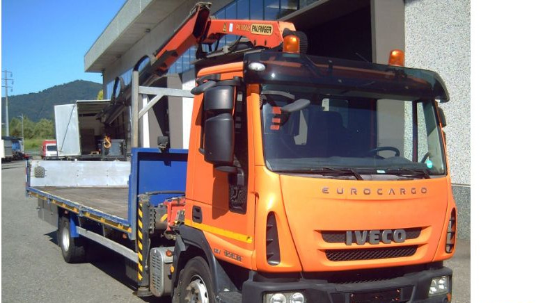 Iveco EUROCARGOeurocargo 120el22 - Φορτηγό με ανοιχτή καρότσα, Φορτηγό με γερανό: φωτογραφία 3 Iveco EUROCARGOeurocargo 120el22 - Φορτηγό με ανοιχτή καρότσα, Φορτηγό με γερανό: φωτογραφία 3
