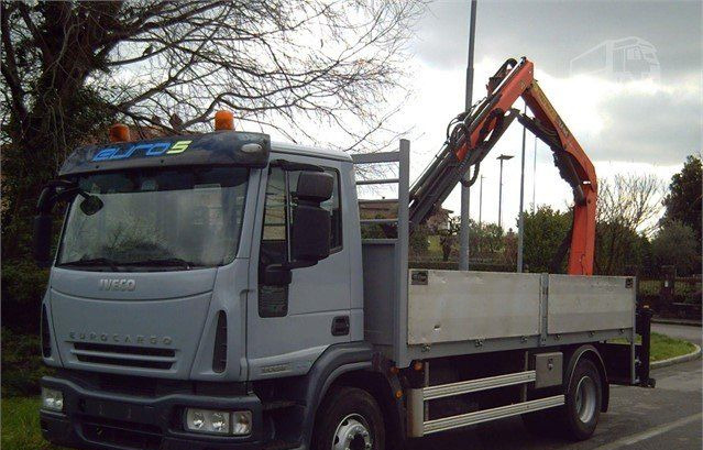 Iveco EUROCARGOeurocargo 160e25 - Φορτηγό με ανοιχτή καρότσα, Φορτηγό με γερανό: φωτογραφία 1 Iveco EUROCARGOeurocargo 160e25 - Φορτηγό με ανοιχτή καρότσα, Φορτηγό με γερανό: φωτογραφία 1