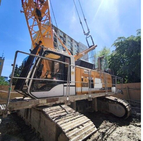 Liebherr HS855 HD, 23m jib, 2006 yom - Ερπυστριοφόρος γερανός: φωτογραφία 1 Liebherr HS855 HD, 23m jib, 2006 yom - Ερπυστριοφόρος γερανός: φωτογραφία 1