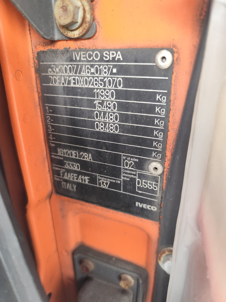 IVECO EUROCARGO 120-90L - Φορτηγό σασί: φωτογραφία 2 IVECO EUROCARGO 120-90L - Φορτηγό σασί: φωτογραφία 2