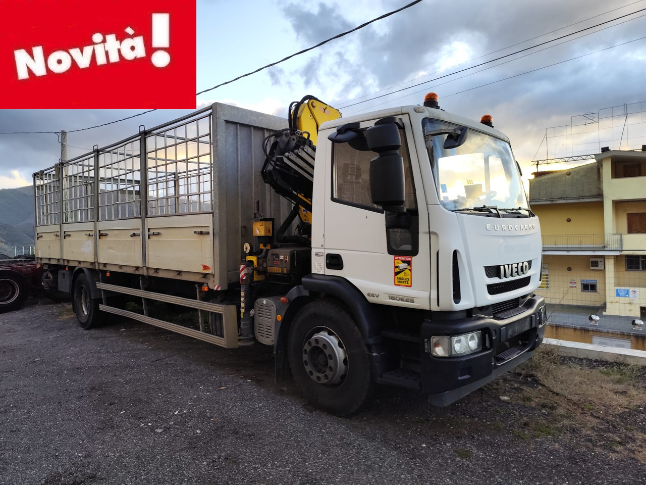 IVECO EUROCARGO 180E25 - Φορτηγό με γερανό, Φορτηγό με γερανό: φωτογραφία 1 IVECO EUROCARGO 180E25 - Φορτηγό με γερανό, Φορτηγό με γερανό: φωτογραφία 1