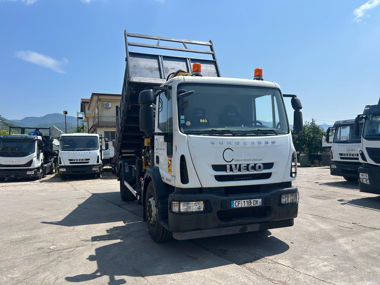 IVECO EUROCARGO 180E30 - Φορτηγό ανατρεπόμενο, Φορτηγό με γερανό: φωτογραφία 4 IVECO EUROCARGO 180E30 - Φορτηγό ανατρεπόμενο, Φορτηγό με γερανό: φωτογραφία 4
