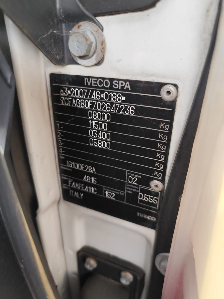 IVECO EUROCARGO 80-210 - Φορτηγό με γερανό, Φορτηγό ανατρεπόμενο: φωτογραφία 2 IVECO EUROCARGO 80-210 - Φορτηγό με γερανό, Φορτηγό ανατρεπόμενο: φωτογραφία 2